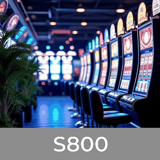 S800: Caça-níqueis com Jackpots, Jogos de Mesa Clássicos e Real Dealers Imersivos - A Escolha dos Brasileiros